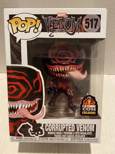 Funko Pop Marvel Comics #517 Corrupted Venom LA Exclusivo Comic Con