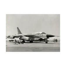 Military Air Plane Fighter Jet Usaf Bomber B58 Framed Wall Art Print
