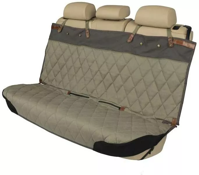 Petsafe 62433 Solvit Premium Quilted Washable Green Tan Bench Seat Cover NEW