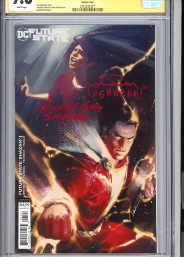 ESTADO FUTURO: SHAZAM #1 (2021) Firmado a mano JOHN DAVEY & MICHAEL GRIS (CGC SS 9.8) - Imagen 2 de 2