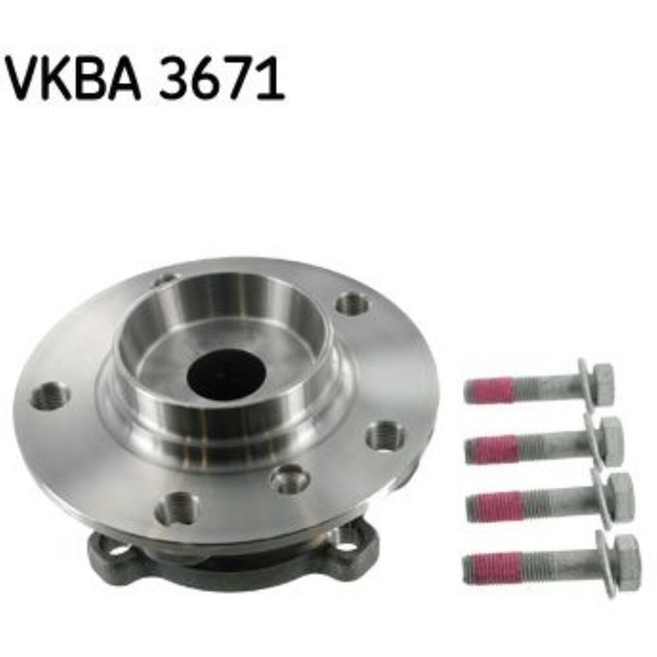 1X SKF Radlager Satz Radlagersatz Vorne Passend FüR BMW 7Er E65 E66 E67-image