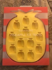 SunnyLife Set Of 2 Pineapple Ice Trays. Brand New In Unopened Package.