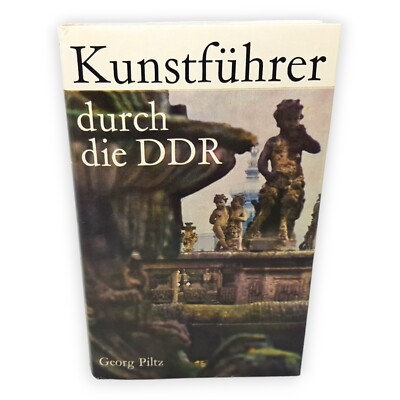 Kunstführer durch die DDR Piltz Georg 1972 Urania Verlag  3 Auflage DDR GDR Buch