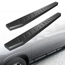 Running Board For 19-25 Dodge Ram 1500 Crew Cab Texture Black Side Step Nerf Bar