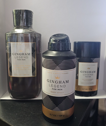Bath & Body Works GINGHAM LEGEND - U Choose your items NEW - 第 1/4 張圖片