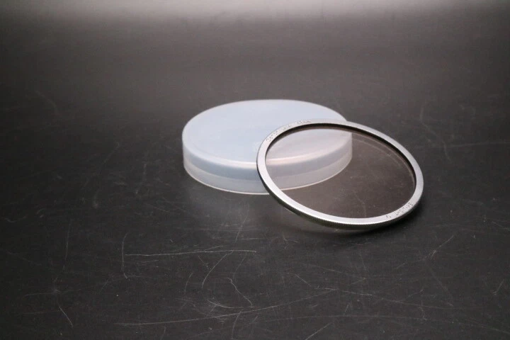 🎦VIDEO👀 [Near MINT] Canon 48mm Skylight 1x Filter silver chrome From JAPAN - Image 2 of 4