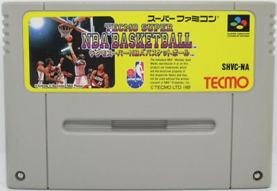 TECMO SUPER NBA BASKETBALL SNES SFC Nintendo Super Famicom Japanische Version