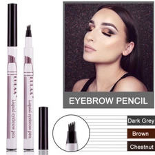 2Pcs Patented Microblading Tattoo Eyebrow Ink Pen Eye Brow Makeup Pencil
