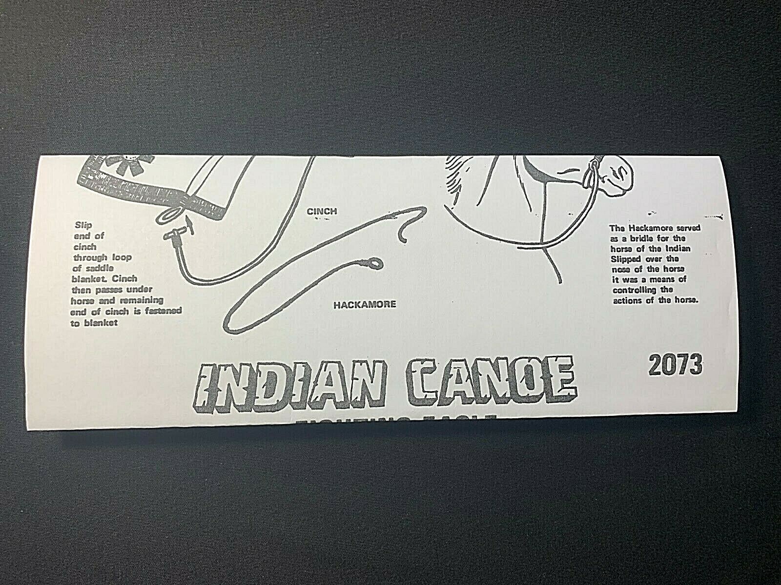 Marx Johnny West "Flame Horse Indian Canoe" UK EQUIPMENT MANUAL (Copy) 2046 2073