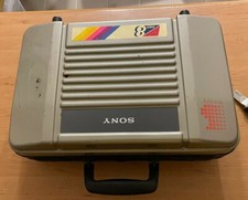 Vintage Sony 8 Handycam Video Camera Case Batteries Manuals