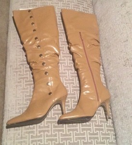 tan stiletto boots