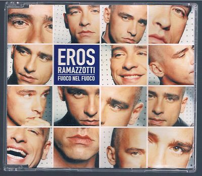 EROS RAMAZZOTTI FUOCO NEL FUOCO   CD SINGOLO SINGLE  cds