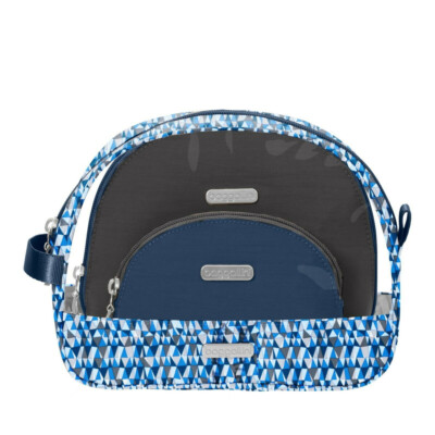 Baggallini Trio 3pc Cosmetic Bag Set Travel