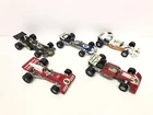 5x Corgi Toys Diecast F1 Models Ferrari Surtees McLaren Ford John Player Special