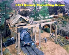 Campbell Scale Models 404 HO Scale Traveling Crane Building Crafstman Kit