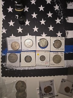 Foreign Silver Coin Lot Mixed Years And Countries