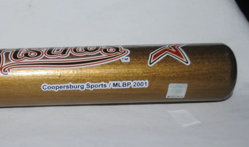Houston Astros vintage 18" GOLD MINI BAT, mini wood baseball bat, excellent - Image 4 of 4