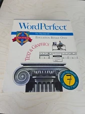 Vintage Word Perfect For Macintosh Version 2.1 Text And Graphics Word Processor 