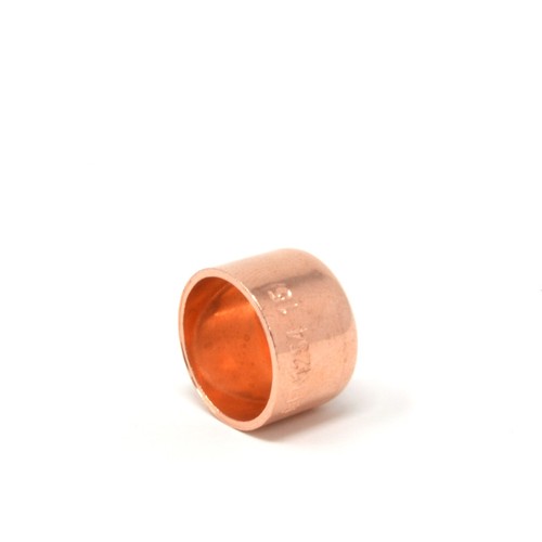 End Feed 15mm Copper Cap Pipe Fitting Stop End Plumbing Connector