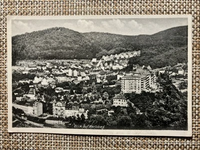 Blick auf Karlsbad - No. 27381 Brück & Sohn • Postkarte nicht versandt - Bild 1 von 4