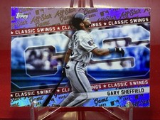 2025 Topps All Star Game Gary Sheffield #CS-9 Classic Swings Florida Marlins