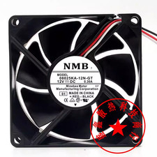 NMB 08025KA-12N-GT DC12V 0.30A 8cm 8025 3-wire cooling fan