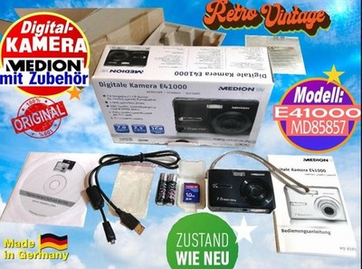 Digitalkamera MEDION Life E41000 Modelnr:MD 85857 Kompakt 7,0 MP,Autofokus,Blitz