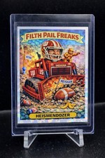 Fernando Mendoza Fan Custom HEISMENDOZA Filth Pail Freaks Card Cracked Ice