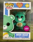 Funko POP Animation: Care Bears 40th Wish Bear #1207 Rare Flocked Chase Edition