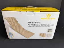 Medical King Anti-Bedsore Air Mattress With Compressor New Open Box