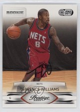 2009 Prestige Bonus Shots Black Signatures 1/25 Terrence Williams #211 Auto 0m0