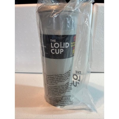The Loud Cup BPA Free Double Wall 20 oz Capacity Tumbler Gray New