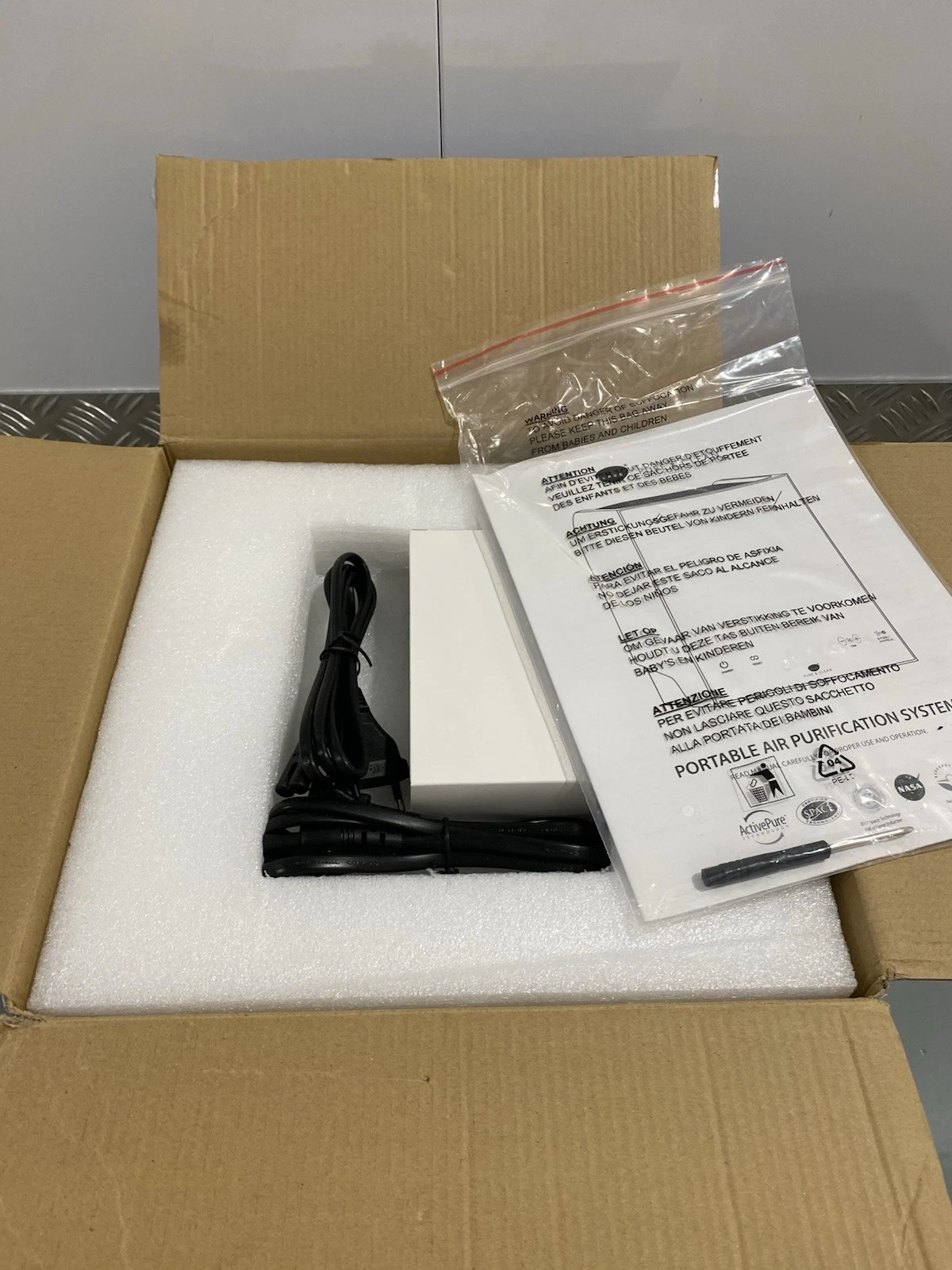 Aerus Pure and Clean ActivePure Portable Air Purifier HEPA Filtration Brand New 5
