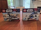 lego star wars retired sets sealed new in box - sets 7667 and 7668