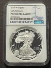 2019-W $1 SILVER AMERICAN EAGLE NGC PF70 Early Releases : 07897
