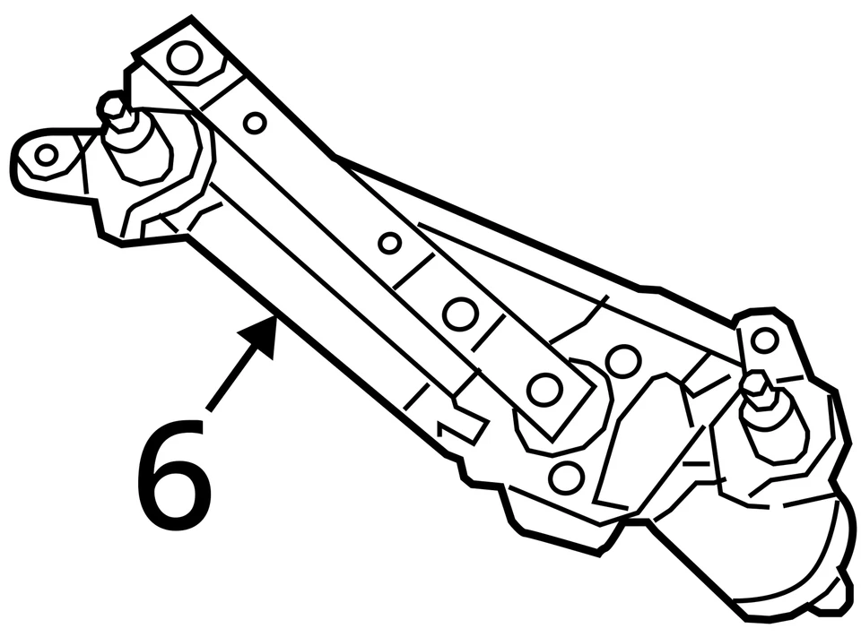 LIMPIAPARABRISAS TRANSMISIÓN HYUNDAI ELANTRA 2017 17 2018 18 98120F2000 1289730 Foto 4 de 4