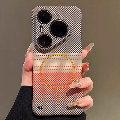 hülle für Huawei Pura 80 70 Ultra Mate 80 70 60 Pro Plus für Magsafe Kohlefaser