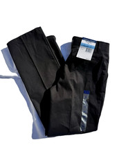 French Toast Kids Black Dress Pants School Uniform - Relaxed Fit Size 12 NWT