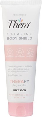 McKesson's Thera Calazinc Body Shield, Calamine with Zinc Cream -Skin Barrier Oi