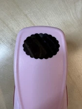 Marvy Uchida Paper Punch - Scalloped Oval 1.75in - Scrapbook Craft