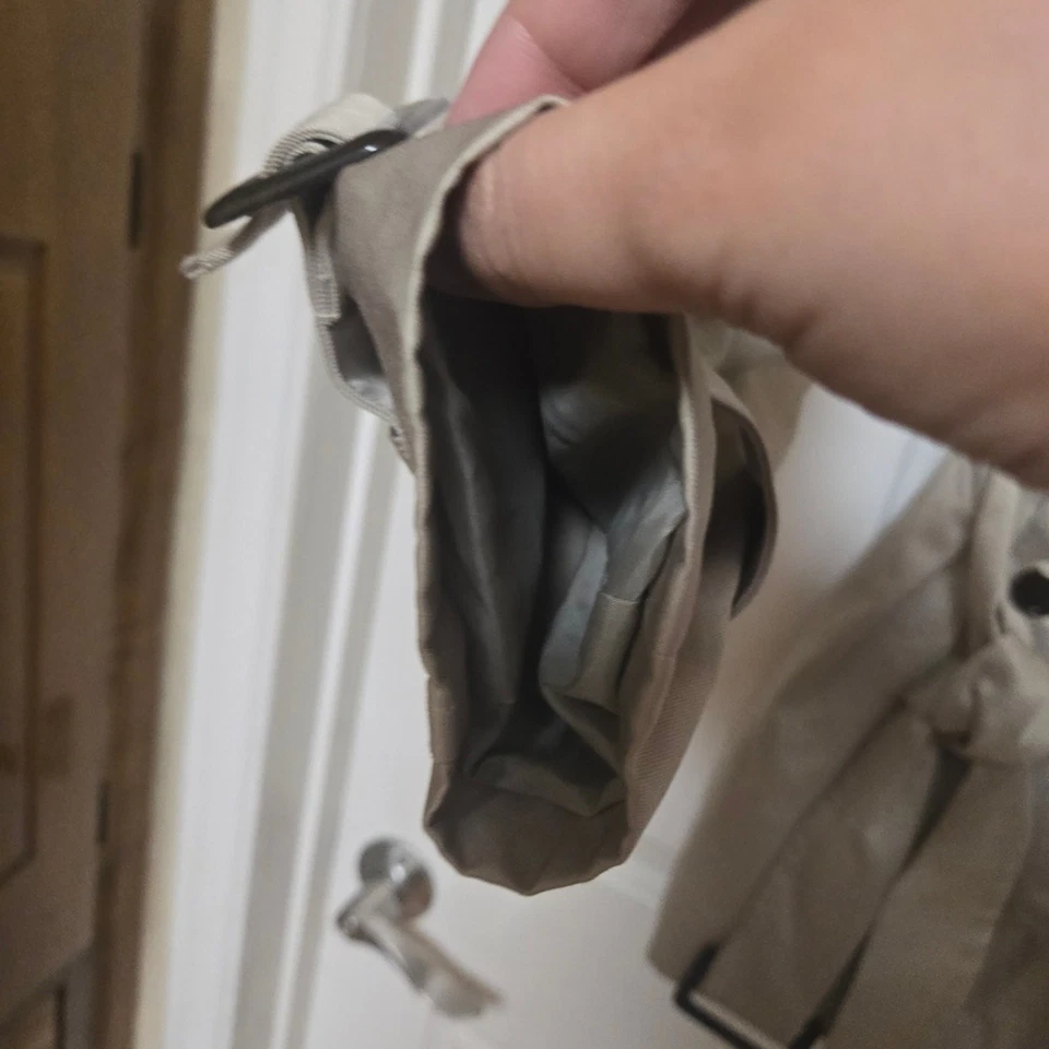 "Trinchera corta pequeña para mujer Banana Republic con cinturón chaqueta de abrigo de coche 31""" Foto 4 de 4