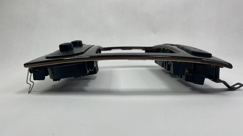 02-07 Mercedes-Benz OEM W203 C230 C240 delantero ac climatizador centro moldura madera Foto 4 de 4