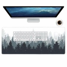Gaming Mouse Pad Forest Background Pattern XXL XL Large Mouse Pad Mat Long