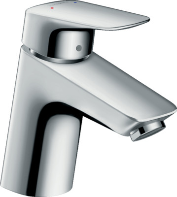 Hansgrohe Logis Einhebel-Waschtischmischer 70 mit Zugstangen-Ablaufgarnitur 71070000