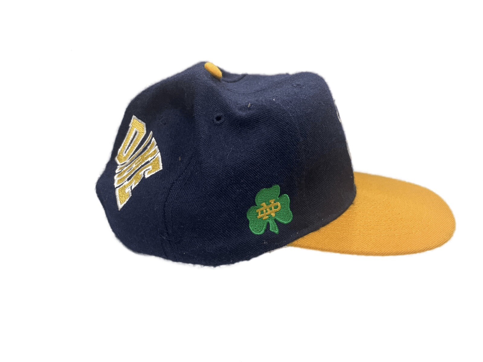 Notre Dame Fighting Irish American Needle Snapback**Style Worn By 2Pac** Vtg 90s image 4