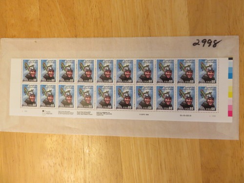 SCOTT #2998 - 60¢ 5-PLATE BLOCKS OF 4-RICKENBACKER STAMPS -MNH $12.00 Face Value