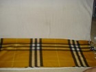 100% AUTHENTIC NEW WOMEN BURBERRY AMBER YELLOW GIANT CHECK CASHMERE SCARF  — photo 4