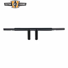 6" Rise 1 1/4" T-Bar Handlebars Bar Fits For Harley Softail Chopper Custom Black