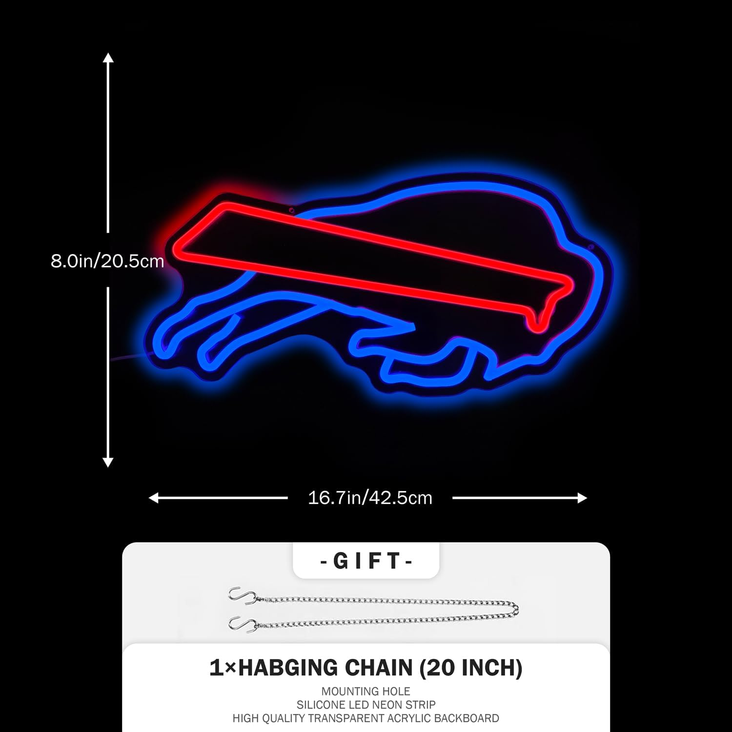 Football Neon Sign Football Team Neon Lights up Signs for Wall Football