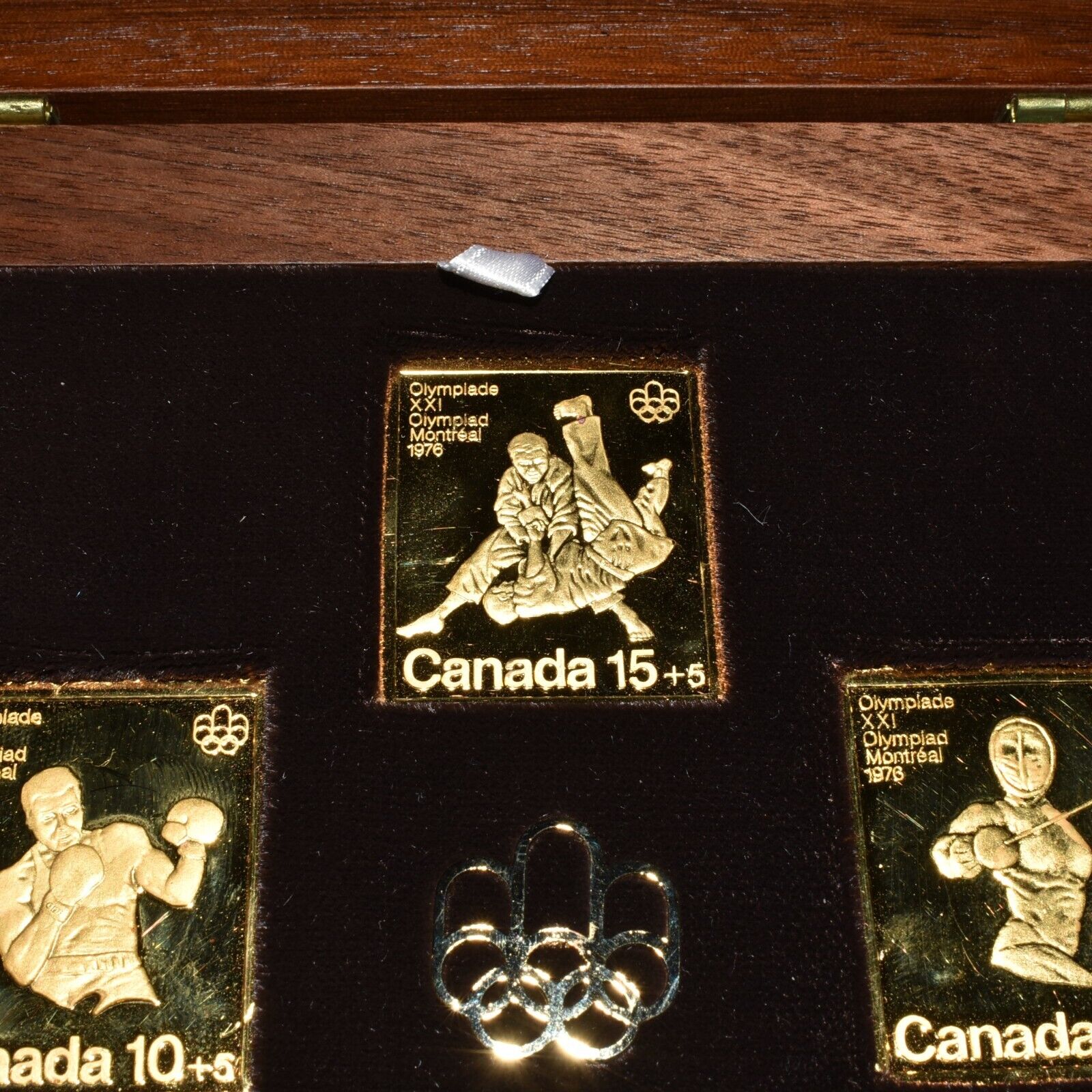 1976 Canada Post Olympic 24k Gold Stamp Set - JM & Mallory Ultra Rare 👀